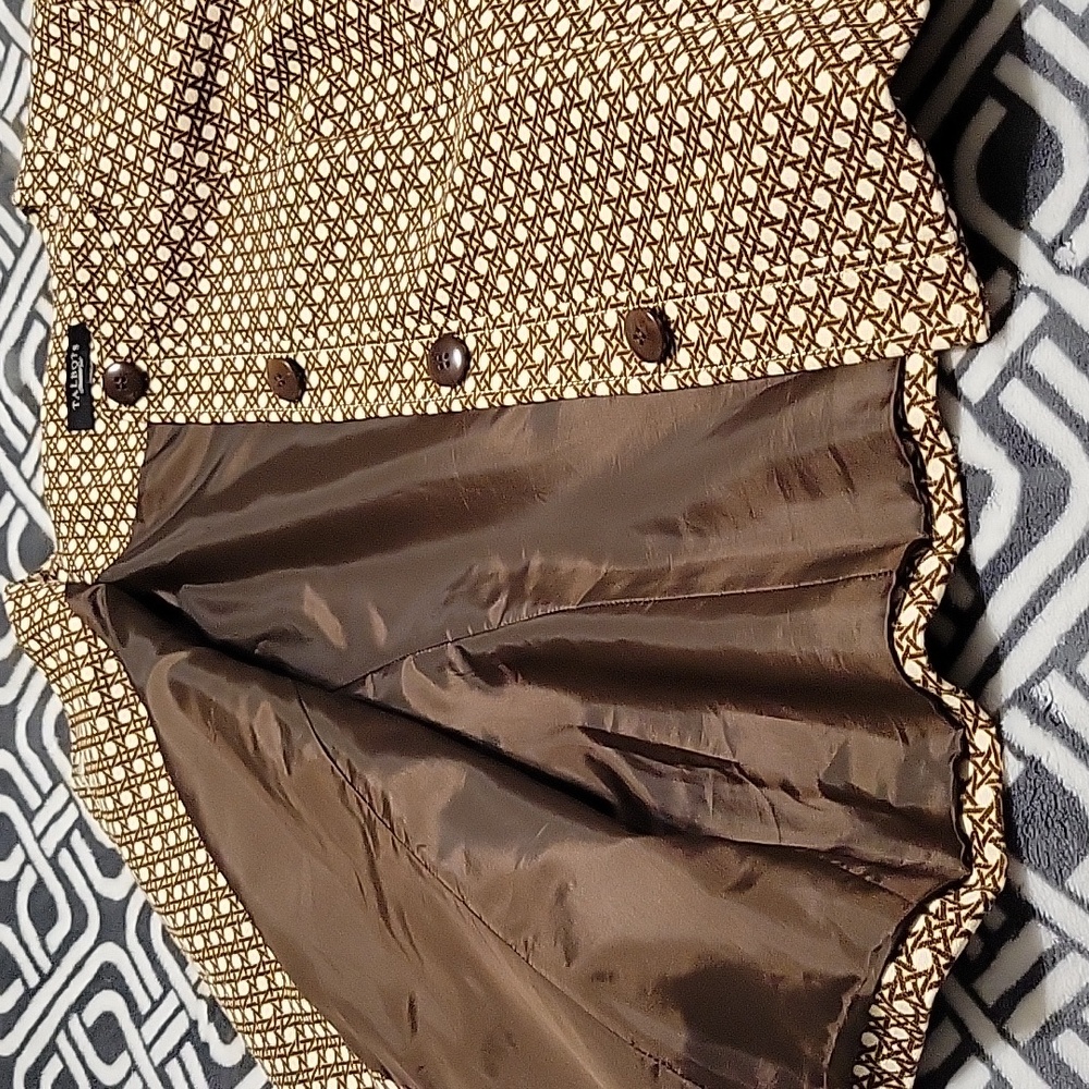 Women's Talbots Brown Patterned Jacket - image 5